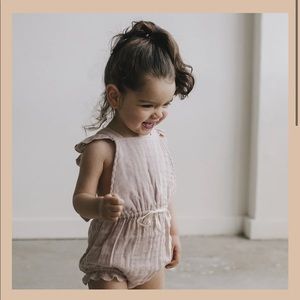 Jamie Kay Indie Playsuit in Rose Smoke